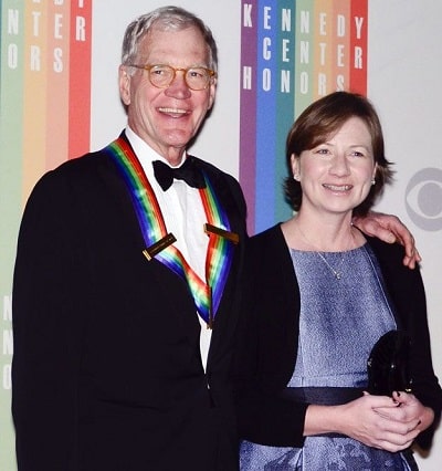 A picture of Harry Joseph Letterman's parents; David Letterman and Regina Lasko.